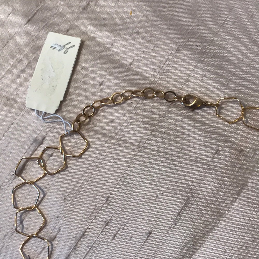 NWT J. Jill necklace delicate gold - Picture 5 of 5
